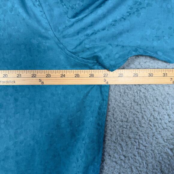 Robert Graham Shirt Men 1XLT Blue Button Up Geometric - Picture 5 of 9